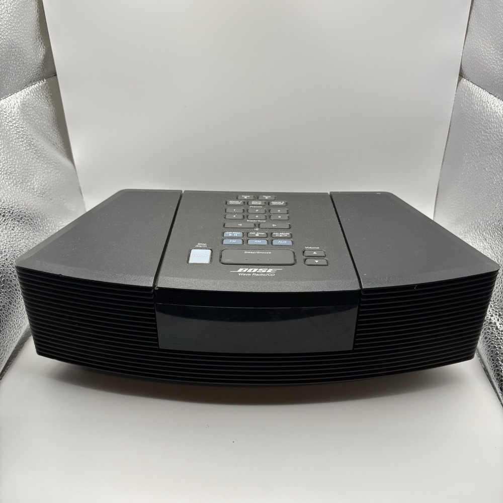 Bose Wave Radio CD Black AM FM CD Player AWRC1G  - PARTS / REPAIR - CUT CORD